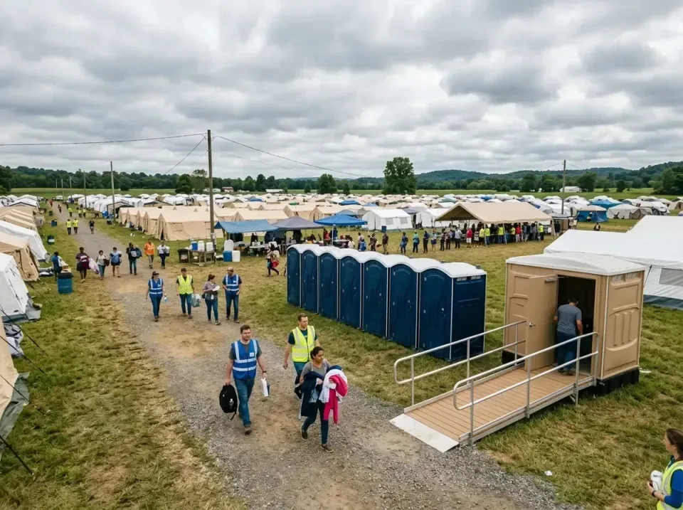 disaster-relief-camp-restrooms-010 — frequently asked questions, Dumpster & Portable Bathrooms Rental in Horicon, WI